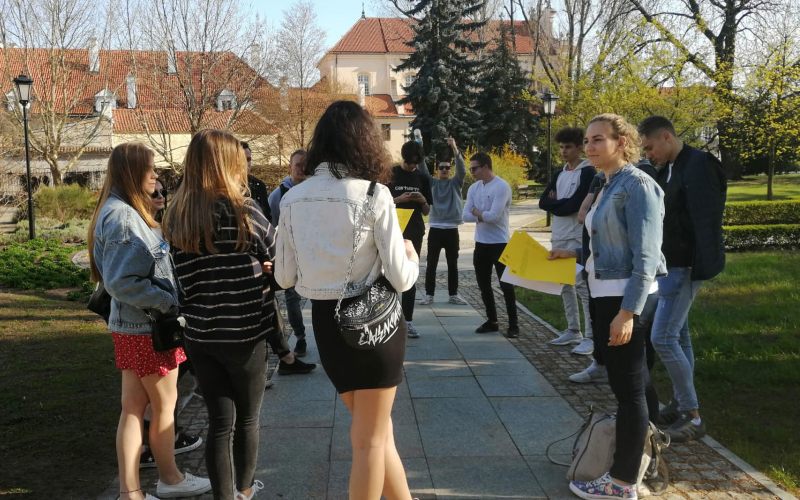 spacer edukacyjny literacki szkoły ponadpodstawowe liceum technikum